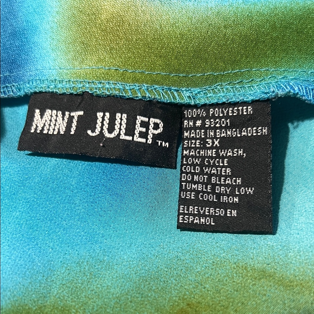 Mint Julep Midi Dress y2k 3x - Picture 3 of 4